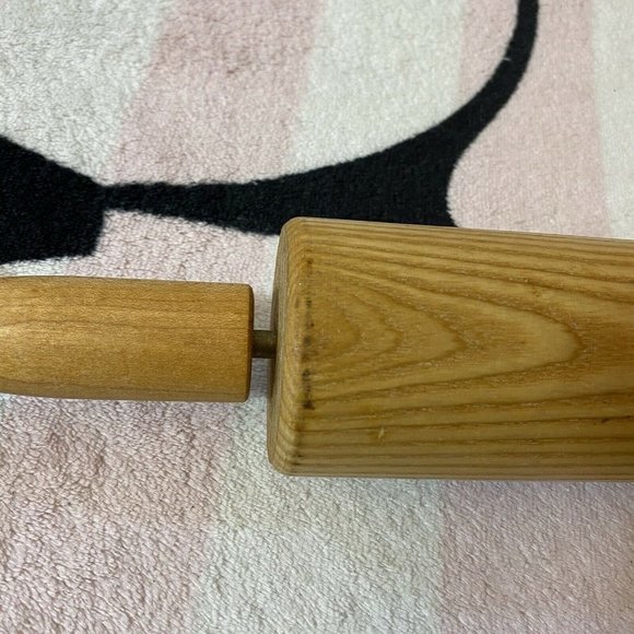 Vintage Antique Wooden Rolling Pin - Picture 9 of 10